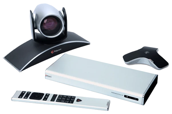 Aparelho de videoconferência Polycom
