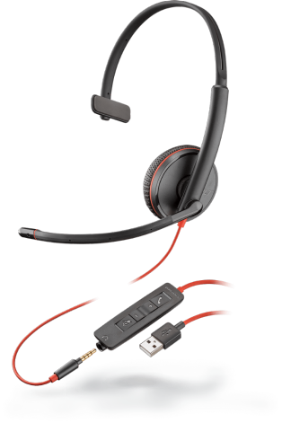 POLY-HP | Blackwire 3215 - Headsets de UC com fio