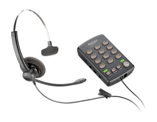 PLANTRONICS | T-110 Ap Telefônico com Headset - Para SAC