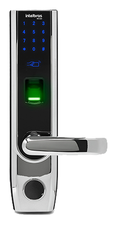 INTELBRAS | FR 500 - Fechadura digital com app e biometria