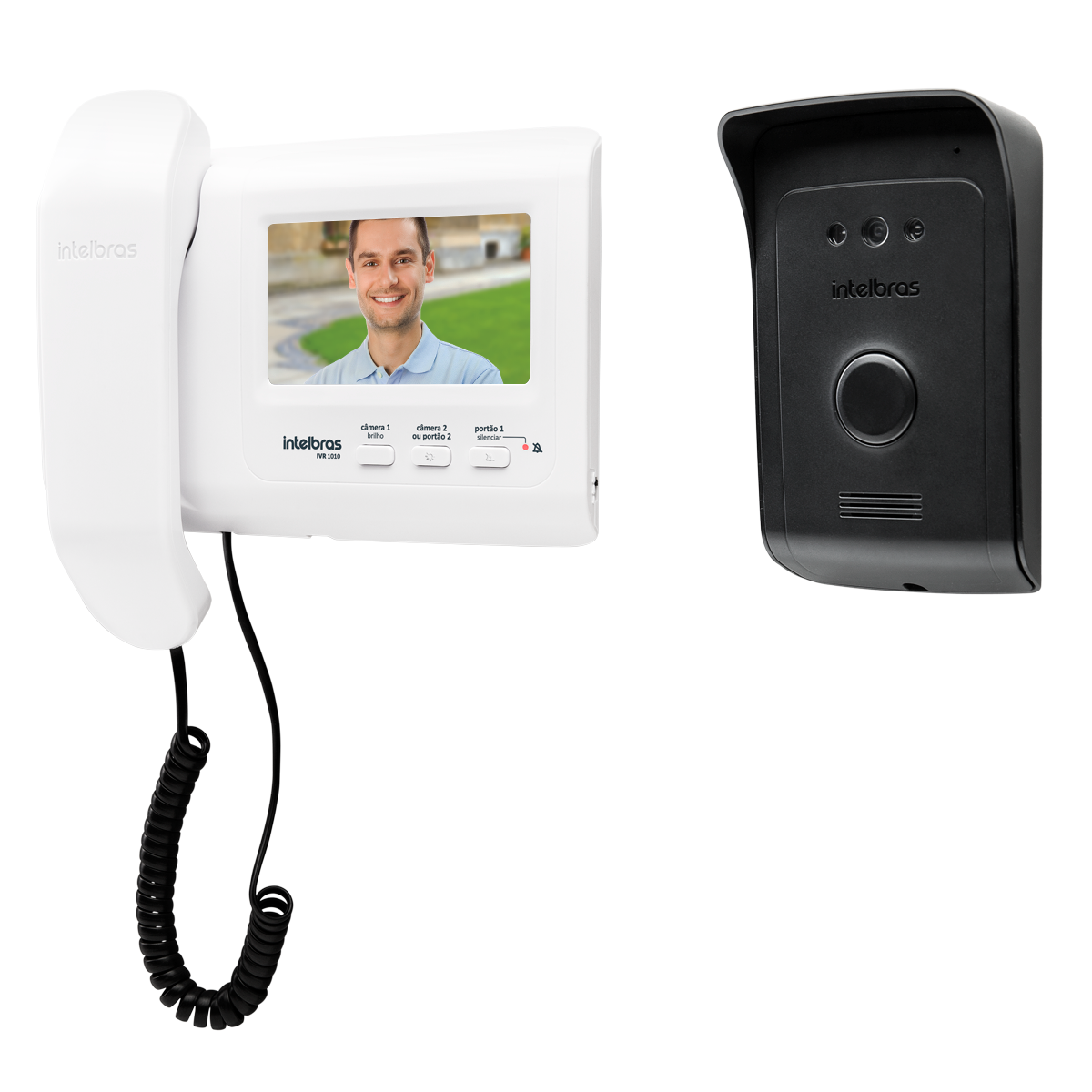 INTELBRAS | IVR 1010 - Videoporteiro com boa nitidez