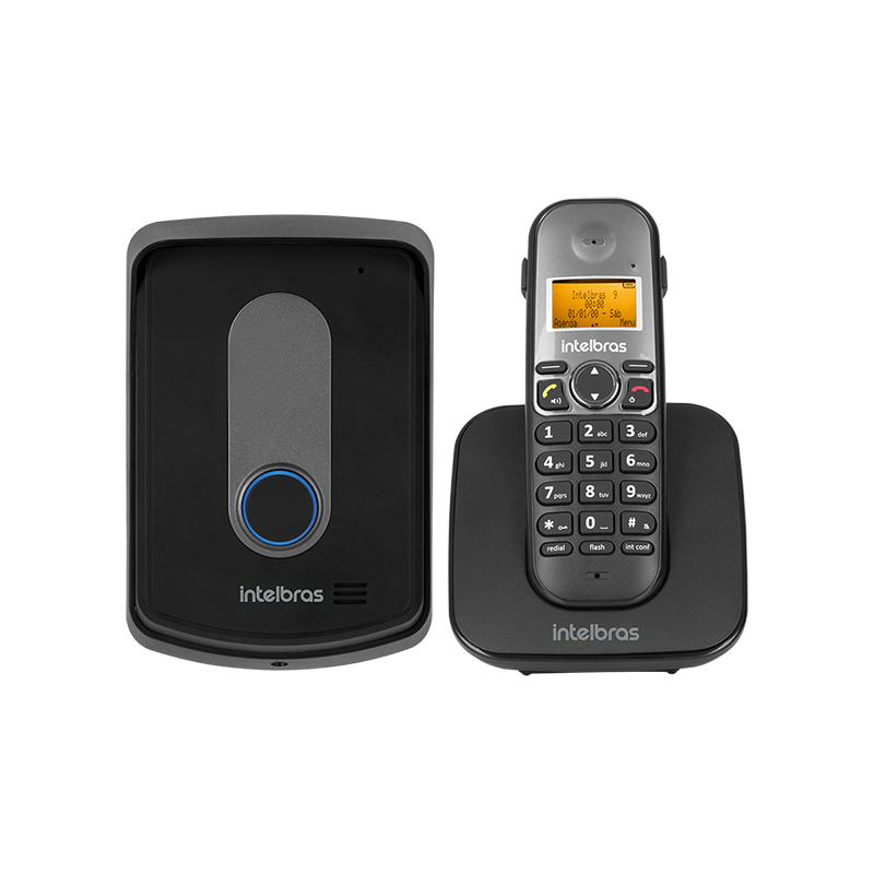 INTELBRAS | TIS 5010 - Telefone sem fio com ramal externo