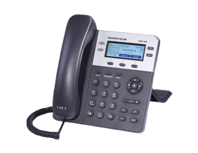 GRANDSTREAM | GXP 1450P - Telefone IP LCD Áudio HD viva-voz