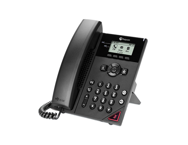 POLYCOM | VVX 150 - Telefone IP Empresarial HD Voice