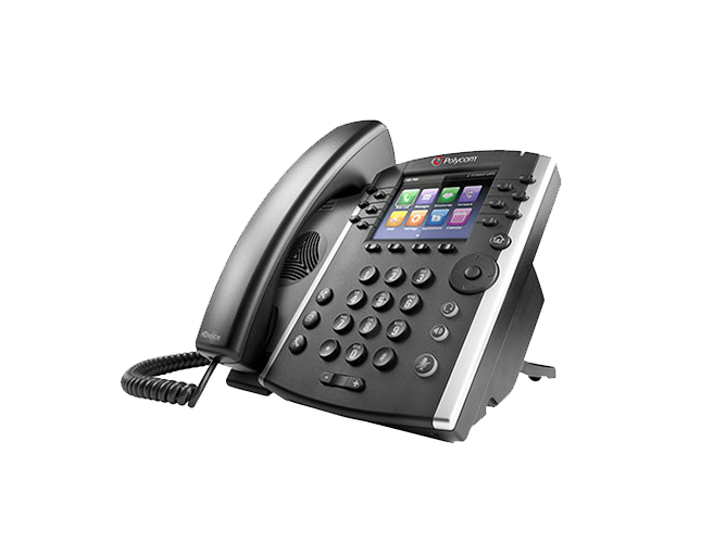 POLYCOM | Série VVX 400 - Telefone 12 linhas HD Voice