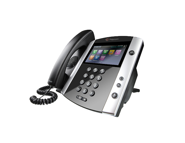 POLYCOM | Série VVX 600 - Telefone TFT 4,3