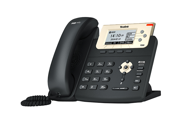 YEALINK | T23G - Telefone IP LCD HD Voice Até 3 contas SIP