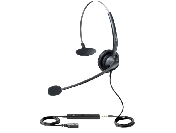 YEALINK | YHS33 – USB - Headset Profissional elimina ruído