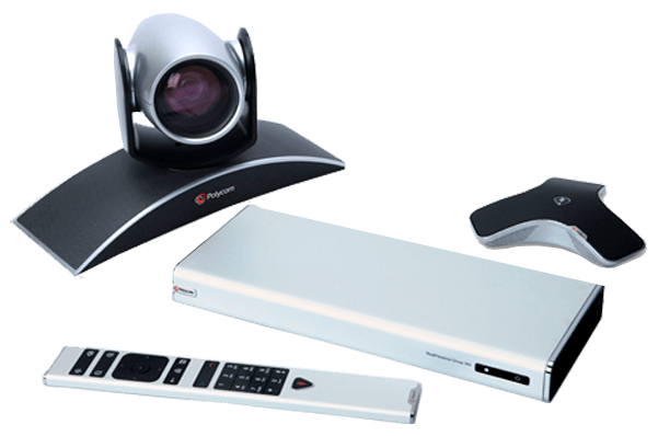 Aparelho de videoconferência Polycom