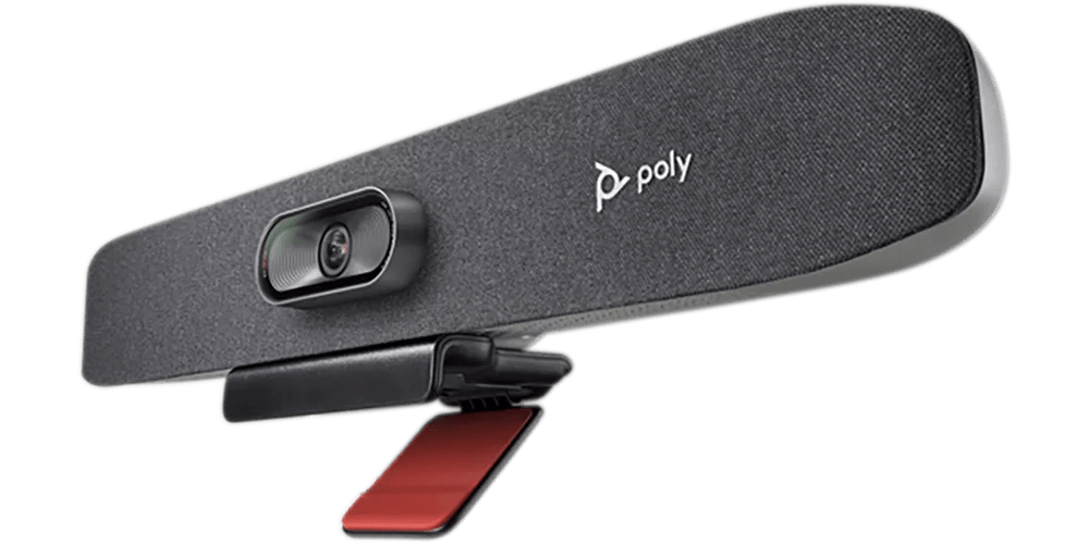 Dispositivo multifuncional de áudio e videoconferência POLYCOM