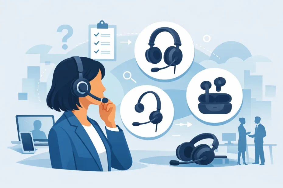 Como escolher headset corporativo sem errar