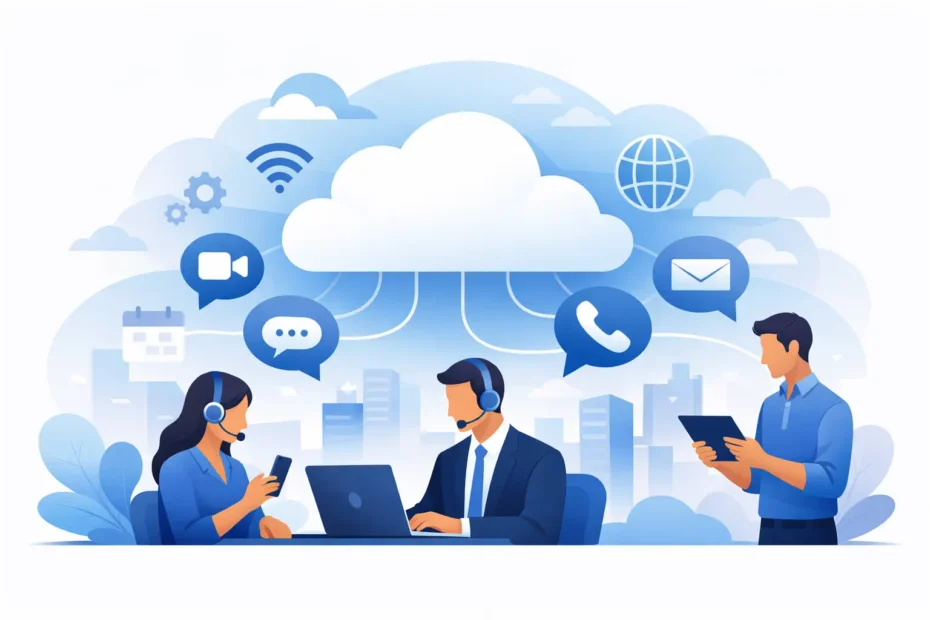 Comunicação unificada em nuvem para empresas