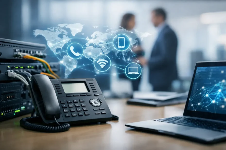 Guia de rede para VoIP em empresas conectadas