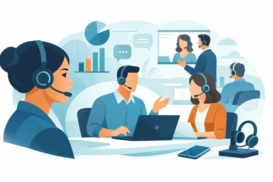 Headsets corporativos para equipes mais produtivas