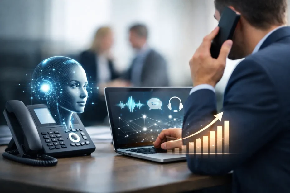 IA em telefonia: ganhos reais para empresas