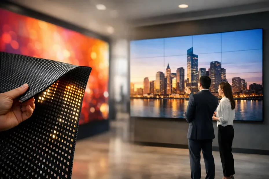Painel de LED ou vídeo wall: qual escolher?