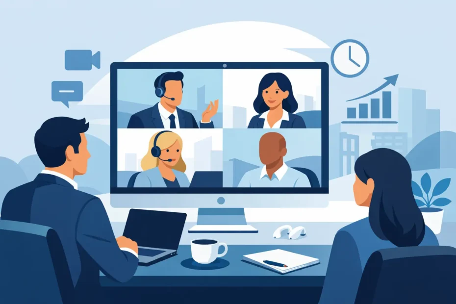 Videoconferência profissional para empresas