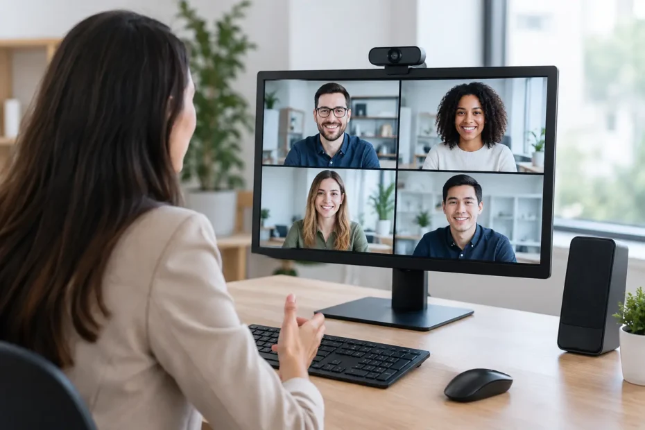Como comprar equipamento de videoconferência