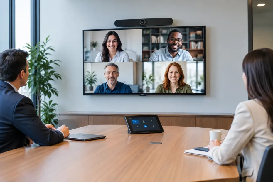 Equipamentos Microsoft Teams Rooms para Empresas