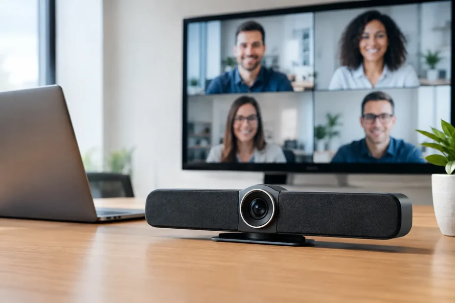 Câmeras para videoconferência nas empresas